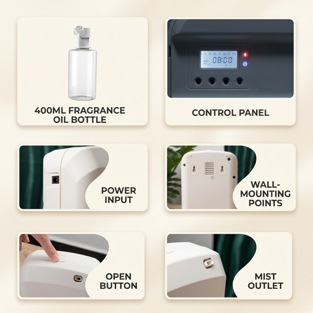 Premium Smart Scent Diffuser — 400ML