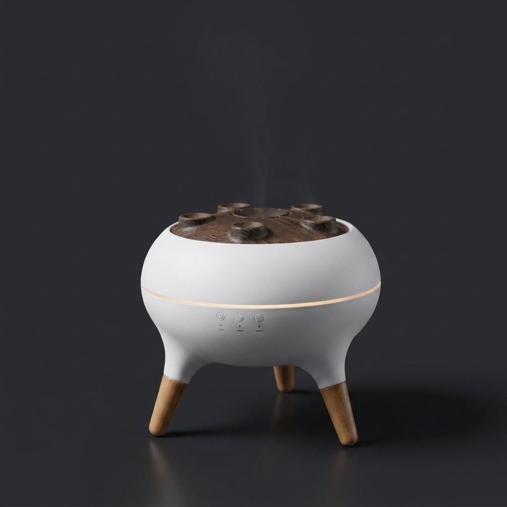 250ML Dynamic Jellyfish Mist Aroma Diffuser with 7-Color LED
